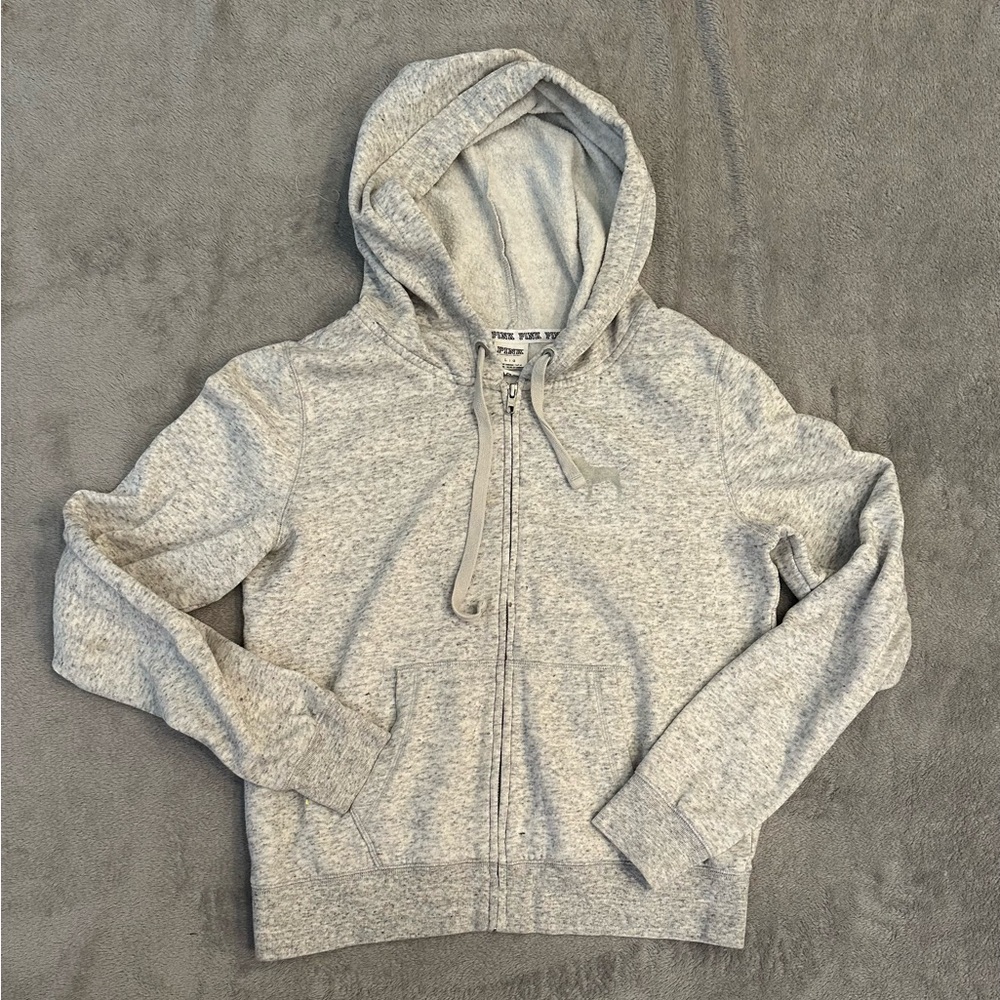 Victoria's Secret PINK Light Gray Hoodie